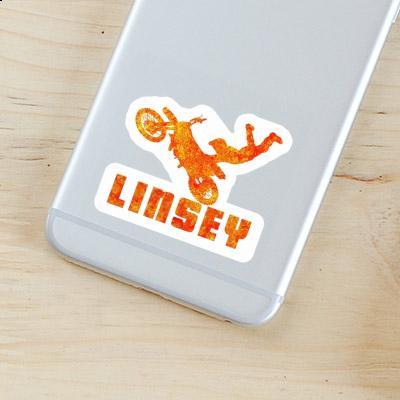 Sticker Linsey Motocross Rider Image