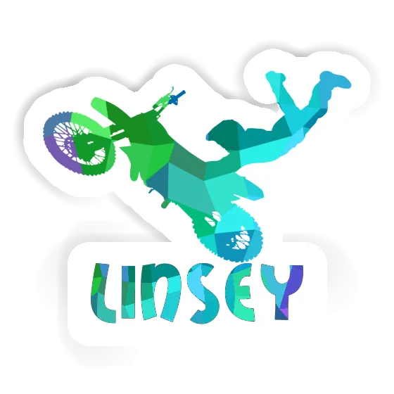 Linsey Sticker Motocross-Fahrer Gift package Image