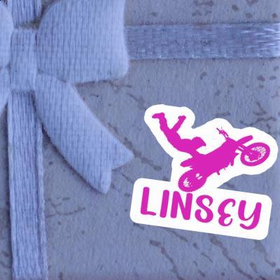 Aufkleber Linsey Motocross-Fahrer Gift package Image
