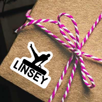 Autocollant Linsey Gymnaste Notebook Image