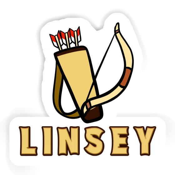 Autocollant Linsey Arc à flèche Laptop Image