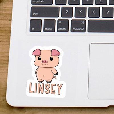 Linsey Autocollant Porcelet Notebook Linsey Autocollant Porcelet Gift package Image