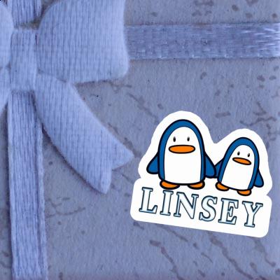 Autocollant Pingouin Linsey Laptop Image