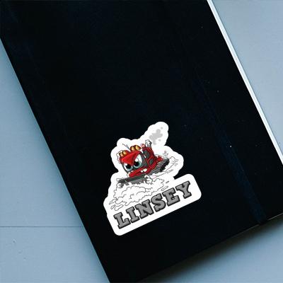 Pistenraupe Sticker Linsey Laptop Image