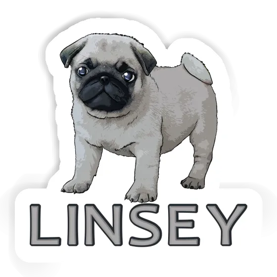 Sticker Linsey Mops Notebook Sticker Linsey Mops Gift package Image