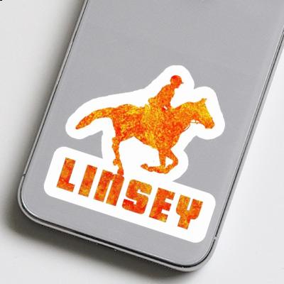 Sticker Linsey Horse Rider Image