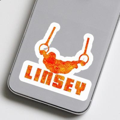 Autocollant Linsey Gymnaste aux anneaux Laptop Image
