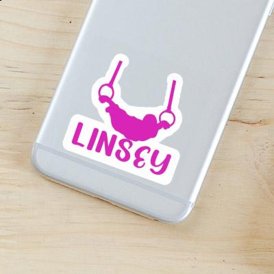 Autocollant Gymnaste aux anneaux Linsey Gift package Image