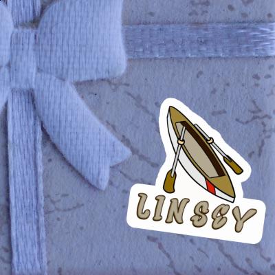 Autocollant Linsey Bateau à rames Gift package Image