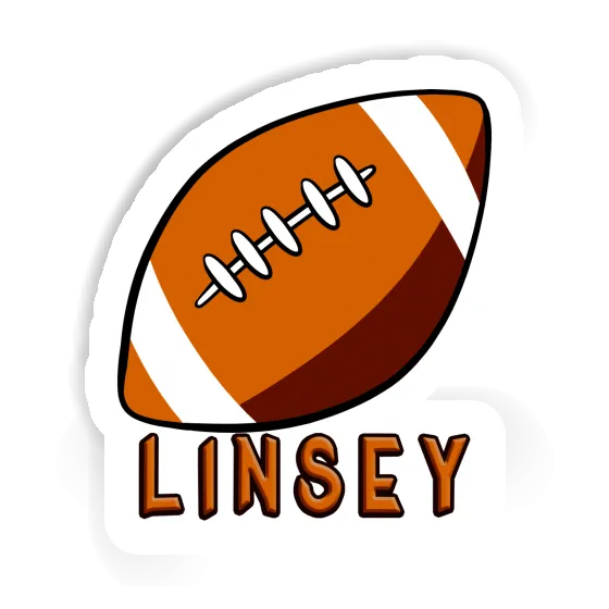 Autocollant Linsey Rugby Notebook Image