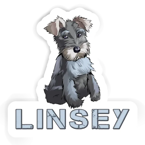 Sticker Schnauzer Linsey Notebook Sticker Schnauzer Linsey Gift package Image