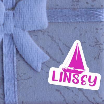 Sticker Sailboat Linsey Image