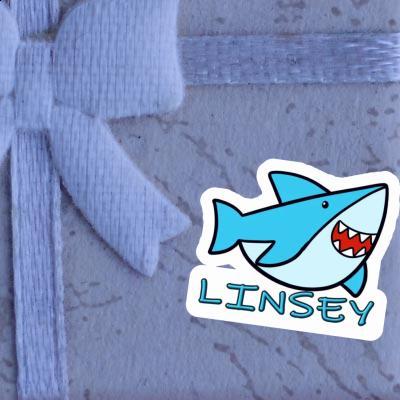 Linsey Autocollant Requin Notebook Image