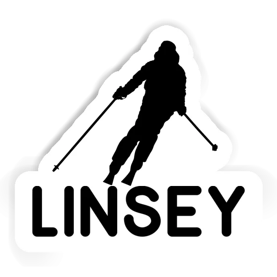 Autocollant Linsey Skieuse Notebook Image