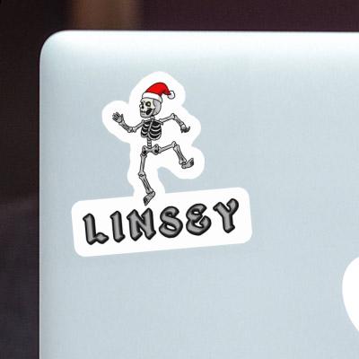 Linsey Sticker Skeleton Gift package Image