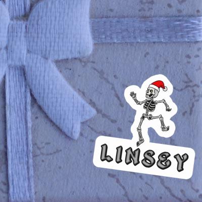 Autocollant Squelette de Noël Linsey Notebook Autocollant Squelette de Noël Linsey Gift package Image