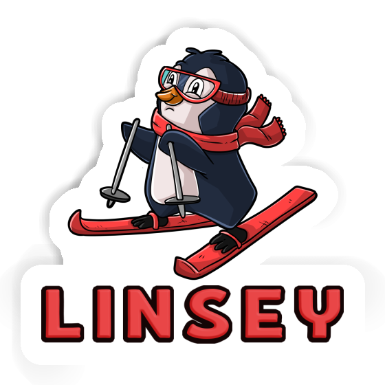 Autocollant Linsey Skieuse Notebook Autocollant Linsey Skieuse Gift package Image