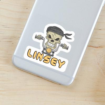 Sticker Linsey Töffahrer Laptop Image