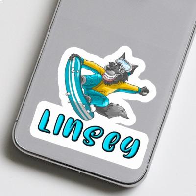 Aufkleber Linsey Boarder Notebook Image