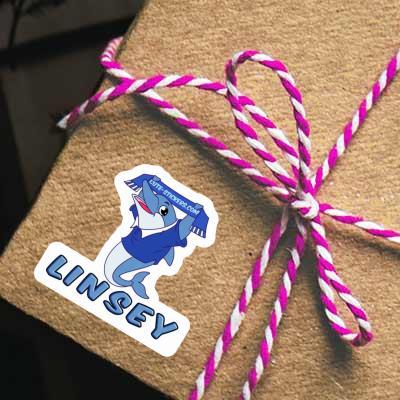 Sticker Dolphin Linsey Notebook Image