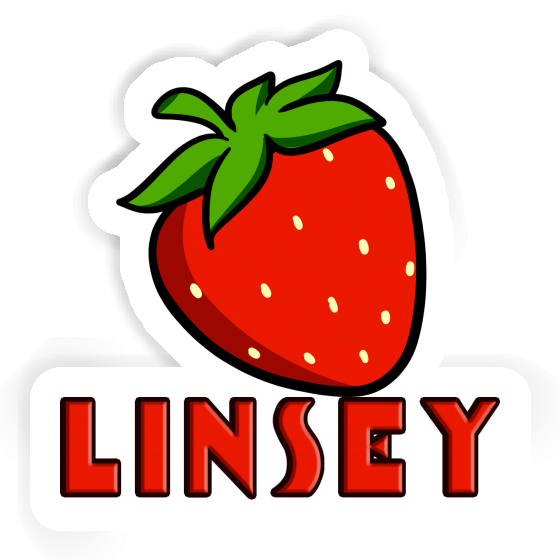 Linsey Sticker Erdbeere Gift package Image