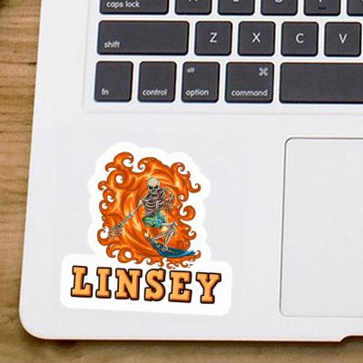 Linsey Autocollant Surfeur Image