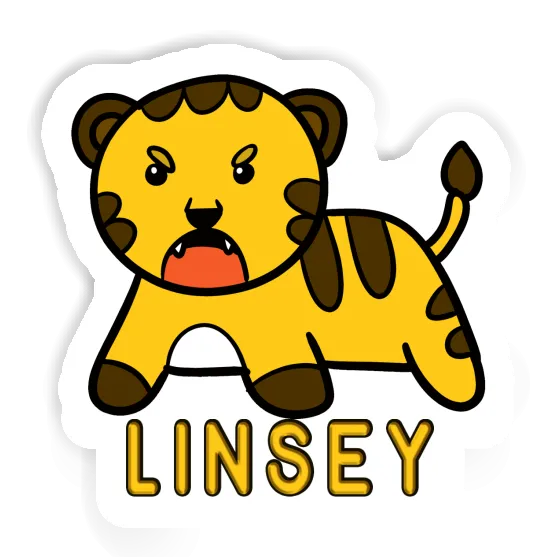 Sticker Baby Tiger Linsey Sticker Baby Tiger Linsey Image