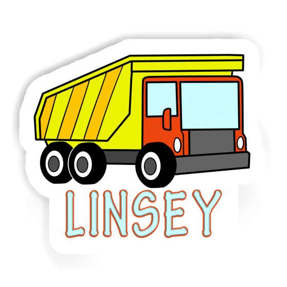 Autocollant Camion à benne Linsey Autocollant Camion à benne Linsey Image