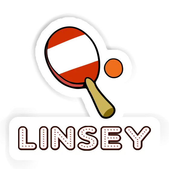 Raquette de ping-pong Autocollant Linsey Notebook Raquette de ping-pong Autocollant Linsey Notebook Image