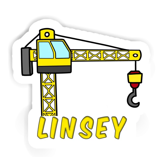 Aufkleber Turmdrehkran Linsey Notebook Image