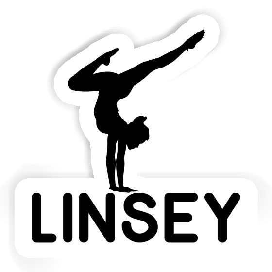 Autocollant Linsey Femme de yoga Notebook Autocollant Linsey Femme de yoga Gift package Image