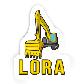 Sticker Lora Excavator Image