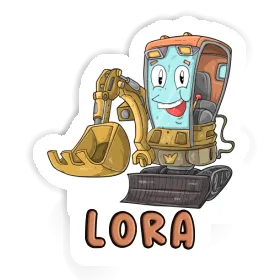 Lora Sticker Little Excavator Image