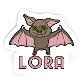 Lora Sticker Bat Image