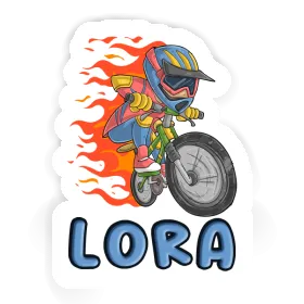 Sticker Lora Biker Image