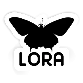 Sticker Lora Butterfly Image