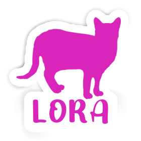 Lora Sticker Cat Image