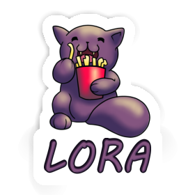 Cat Sticker Lora Image