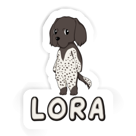 Sticker Lora Munsterlander Image