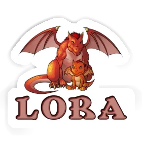 Sticker Lora Dragon Image