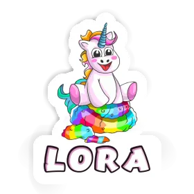 Sticker Lora Baby Unicorn Image