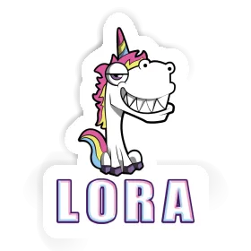 Lora Sticker Unicorn Image