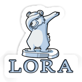 Polar Bear Sticker Lora Image