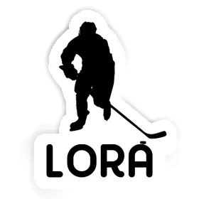 Hockey Player Sticker Lora Image