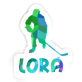 Hockey Player Sticker Lora Image