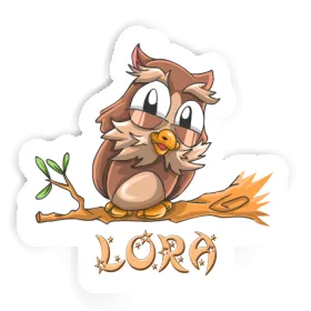 Owl Sticker Lora Image