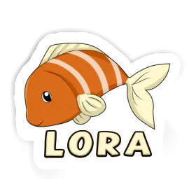 Lora Sticker Fish Image