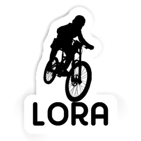 Freeride Biker Sticker Lora Image