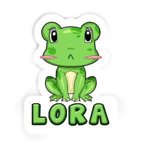 Sticker Lora Frog Image