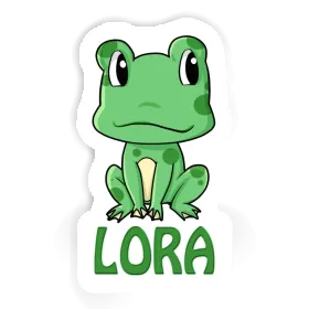 Lora Sticker Frog Image